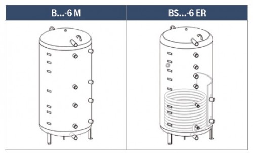 BOSCH BS 750-6 ER C Akumulācijas tvertne image 2