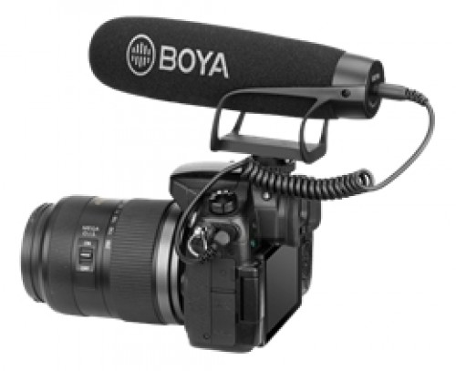 BY-BM2021  mikrofonas DSLR fotoaparatams, super kardioidinis BOYA juodas / BOYA10081 image 2