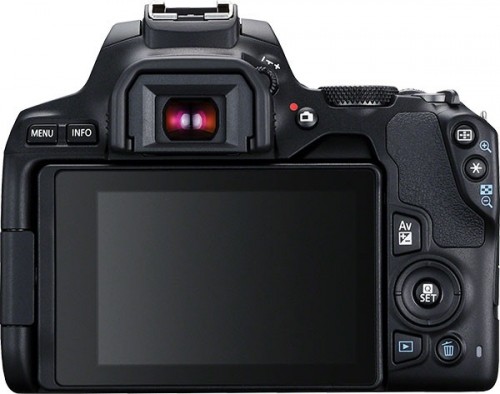 Canon EOS 250D + 18-55mm Kit, melns image 2