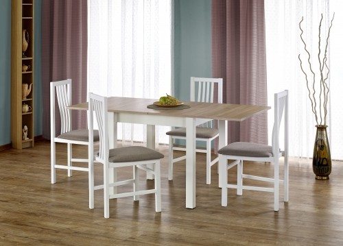 GRACJAN table color: sonoma oak / white image 2