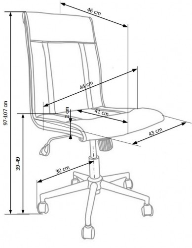 TIROL chair color: grey image 2