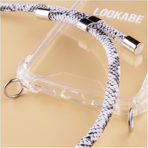 Lookabe Necklace Snake Edition iPhone 7/8+ silver snake loo017 image 2
