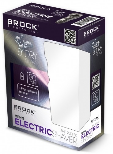 Электробритва Brock Electronics BMS 2001 BK image 2