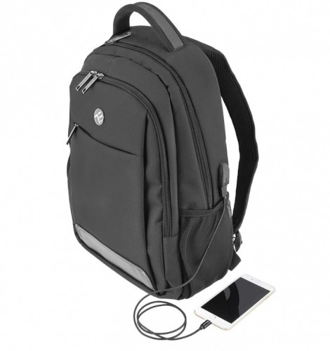 Tellur 15.6 Notebook Backpack Companion, USB port, black image 2