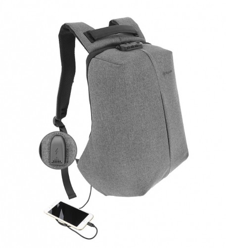 Tellur 15.6 Notebook Backpack Antitheft V2, USB port, gray image 2