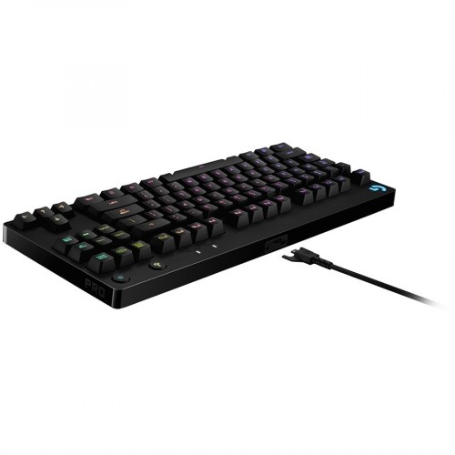 LOGITECH Logitech G PRO Mechanical Gaming Keyboard - BLACK - PAN - USB - NORDIC image 2
