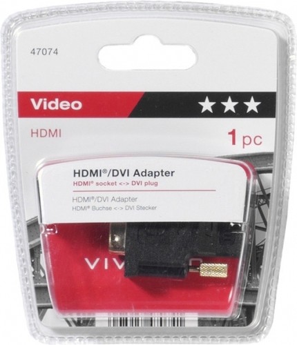 Vivanco adapteris HDMI - DVI (47074) image 2