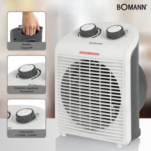 Fan heater Bomann HL6040CB image 2