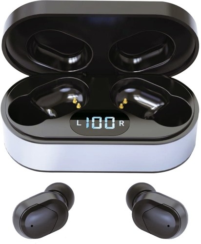 Platinet earphones Sport + charging station PM1050 Vibe, black image 2