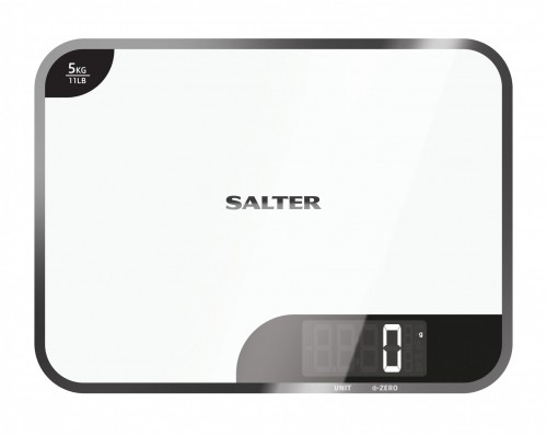 Salter 1064 WHDR Mini-Max 5kg Digital Kitchen Scale - White image 2