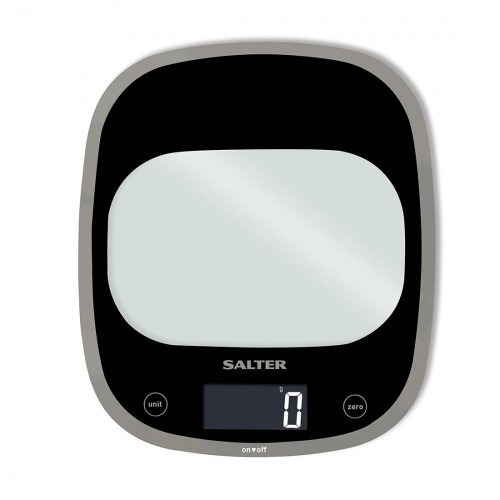 Salter 1050 BKDR Curve Glass Electronic Digital Kitchen Scales image 2