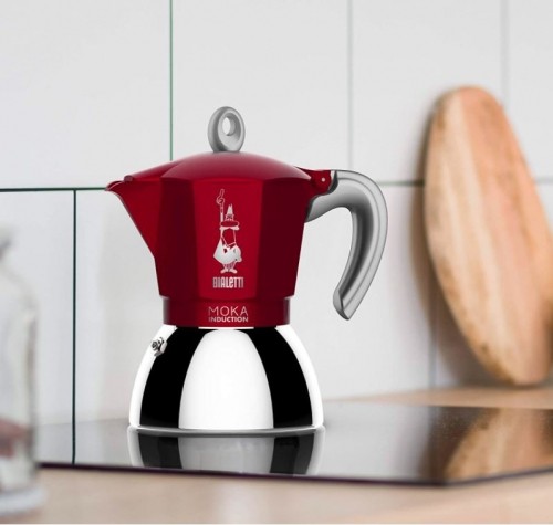Bialetti Moka Induction red 6 cups image 2