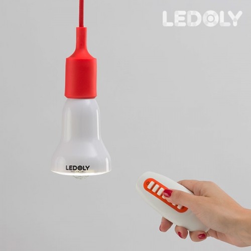 Разноцветная LED Лампочка сBluetooth и Колонкой Ledoly С1000 image 2