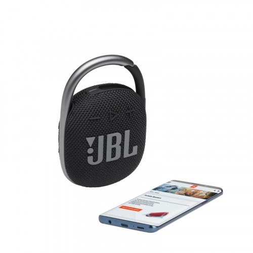 JBL ūdensizturīga portatīvā skanda ar karabīni, melna - JBLCLIP4BLK image 2