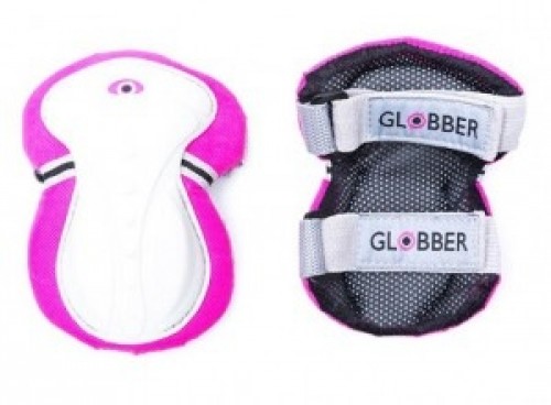 GLOBBER elbow and knee pads PROTECTIVE JUNIOR  DEEP PINK XS RANGE B ( 25-50KG ),541-110 image 2