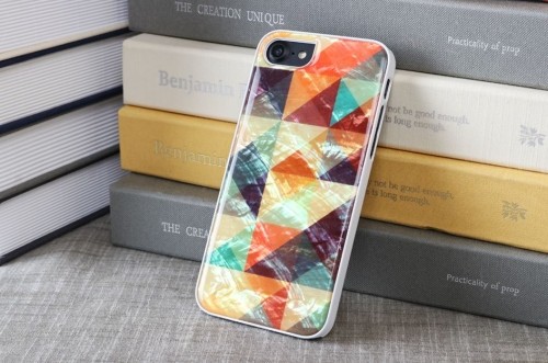 iKins case for Apple iPhone 8/7 mosaic white image 2