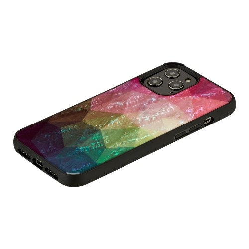 iKins case for Apple iPhone 12/12 Pro water flower black image 2