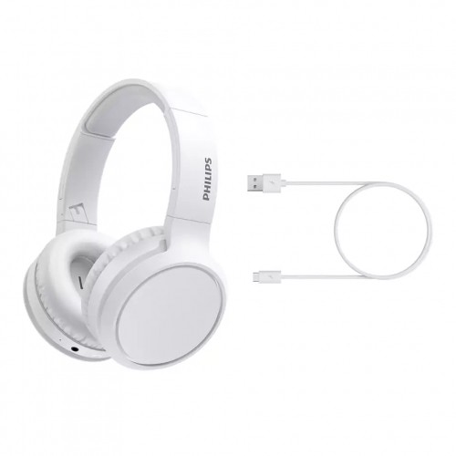 PHILIPS On-Ear austiņas ar Bluetooth, baltas - TAH5205WT/00 image 2
