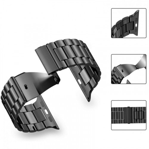Tech-Protect watch strap Stainless Apple Watch 42/44mm, black image 2