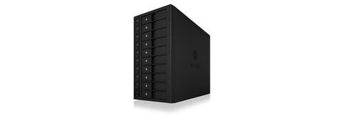 RaidSonic IB-3810-C31 storage drive enclosure HDD enclosure Black 3.5&quot; image 2