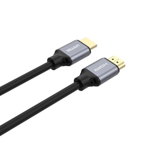 UNITEK C138W HDMI cable 2 m HDMI Type A (Standard) Black, Grey image 2