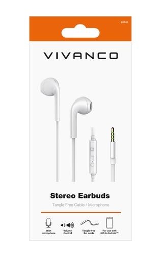 Vivanco WEVVSS10_W Headset In-ear 3.5 mm connector White image 2