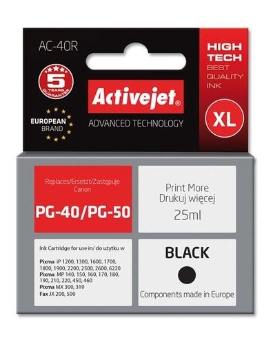Activejet ink for Canon PG-40/PG-50 image 2