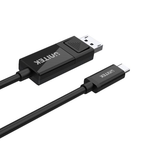 UNITEK V1146A cable gender changer USB-C DisplayPort Black image 2
