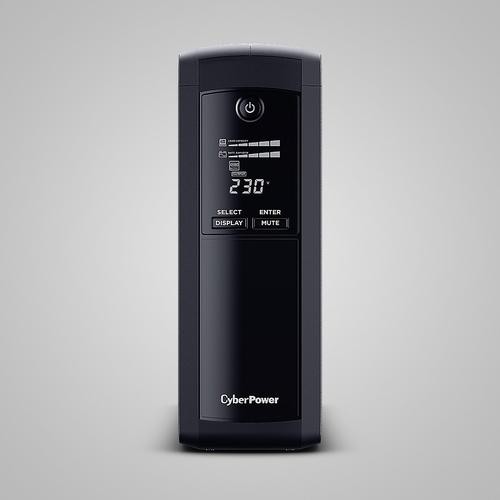 CyberPower Tracer III VP1200ELCD-FR uninterruptible power supply (UPS) Line-Interactive 1200 VA 720 W 5 AC outlet(s) image 2