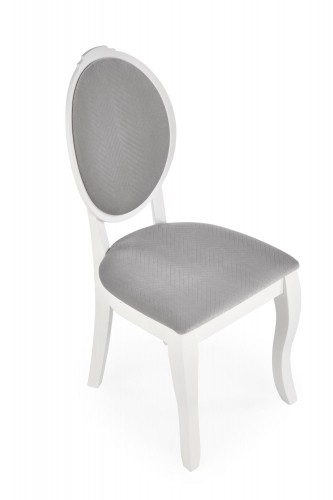 Halmar VELO chair, color: white/grey image 2