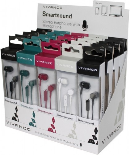 Vivanco наушники + микрофон Smartsound 4 (38899) image 2
