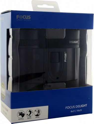 Focus binoculars Delight 8x21, black image 2
