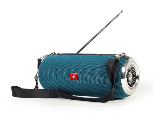 Gembird SPK-BT-17 portable Bluetooth speaker with FM-radio, green image 2