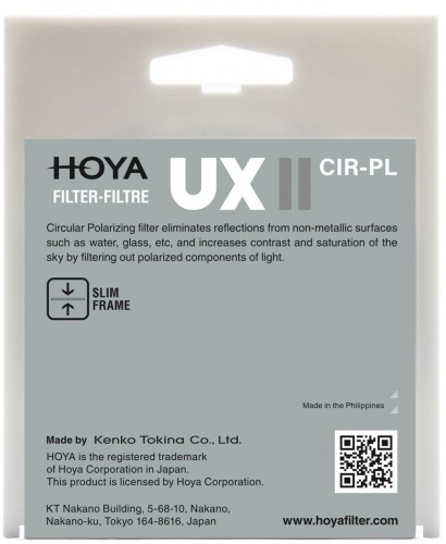 Hoya Filters Hoya filter circular polarizer UX II 52mm image 2