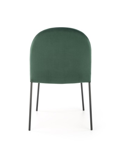 Halmar K443 chair color: dark green image 2