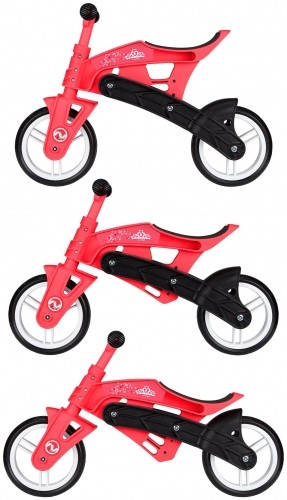 Bicycle-scooter Nijdam ADJUSTABLE 52LA Pink/Black image 2