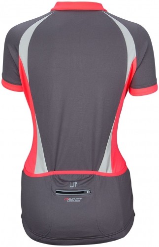 Women's shirt for cycling AVENTO 81BQ ANR 42 Anthracite / Pink / Grey image 2