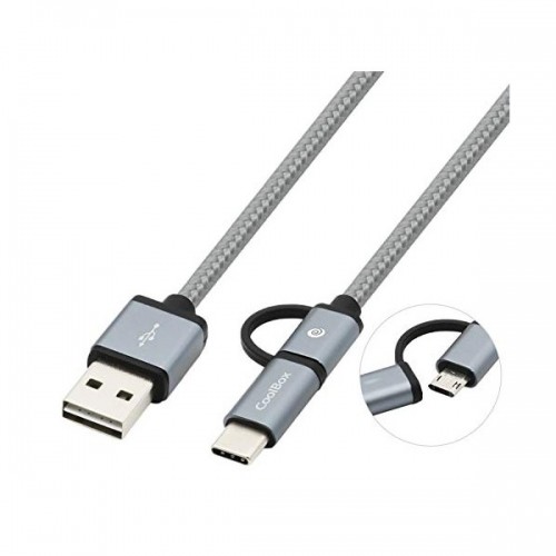 Uzlabots Sienas USB C CoolBox COO-CAB-U2MC image 2