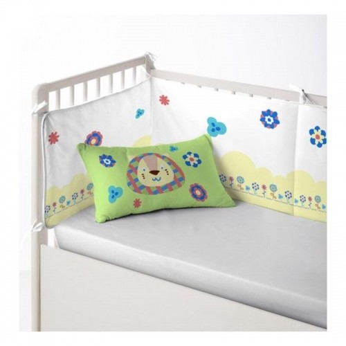 Mazuļa gultas aizsargs Cool Kids Funny Lion (60 x 60 x 60 + 40 cm) image 2