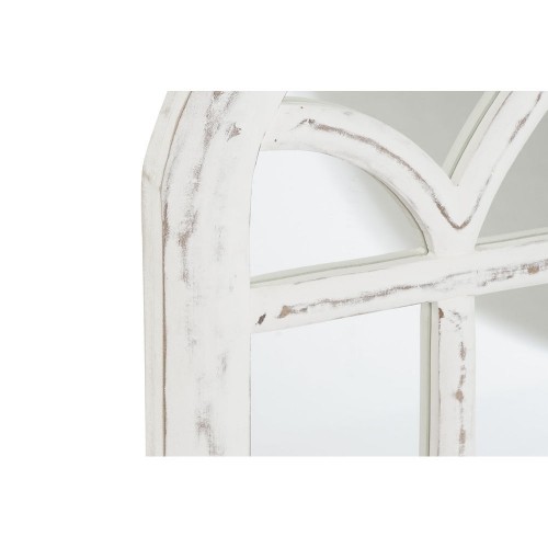 Sienas spogulis DKD Home Decor Balts Stikls Koks MDF (81 x 3 x 121.5 cm) image 2