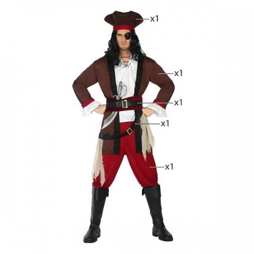 Маскарадные костюмы для взрослых Th3 Party Пират-парень image 2