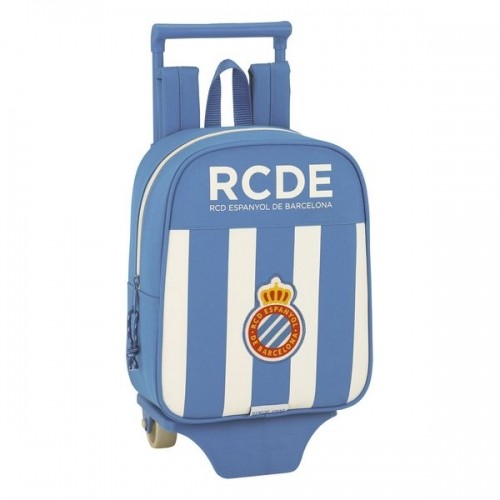 Школьный рюкзак с колесиками 805 RCD Espanyol Синий Белый image 2