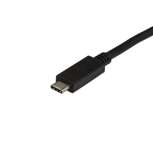 USB A uz USB C Kabelis Startech USB31AC50CM          Melns image 2
