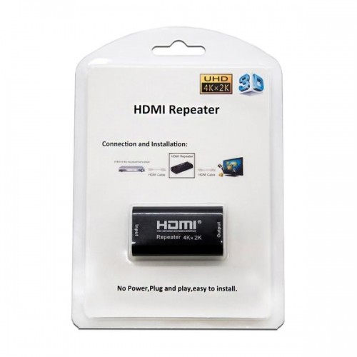 HDMI atkārtotājs NANOCABLE 10.15.1201 Melns image 2