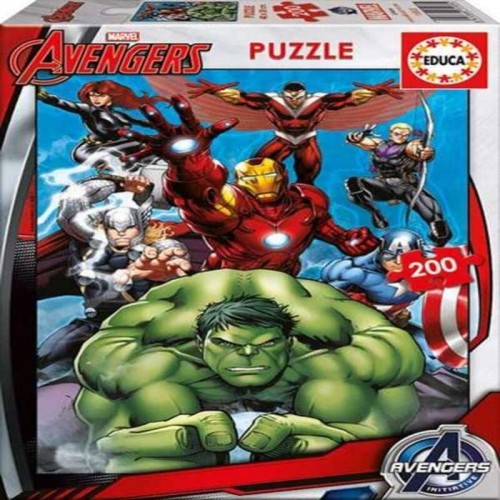 Puzle un domino komplekts Educa Avengers (200 pcs) image 2