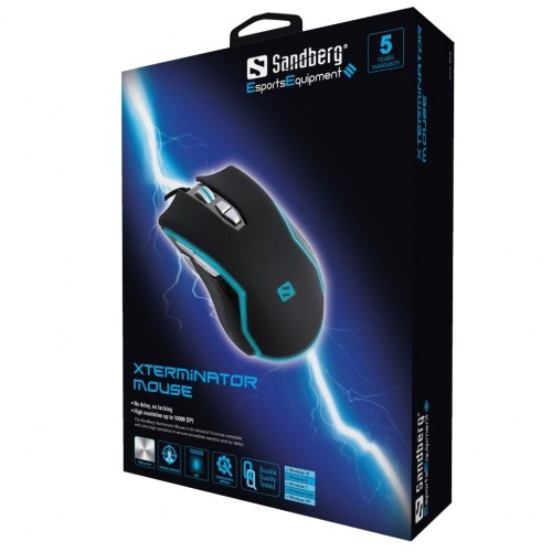 Sandberg 640-08 Xterminator Mouse 10000 DPI image 2
