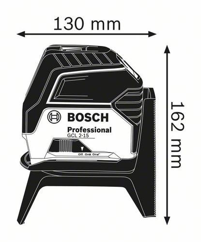 Bosch 0 601 066 E00 laser level Line/Point level 15 m 650 nm (&lt;1 mW) image 2