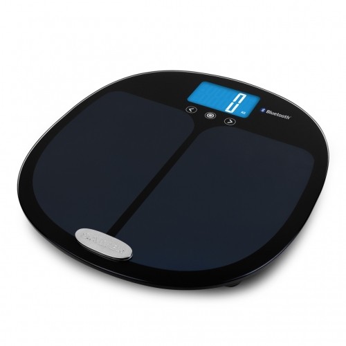 Salter 9192 BK3R Curve Bluetooth Smart Analyser Bathroom Scale black image 2