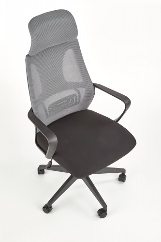 Halmar VALDEZ office chair, color: black / grey image 2