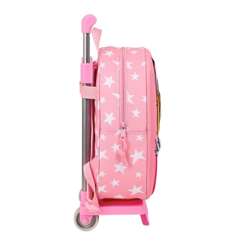 Школьный рюкзак 3D с колесиками Disney Bambi Розовый (28 x 10 x 67 cm) image 2